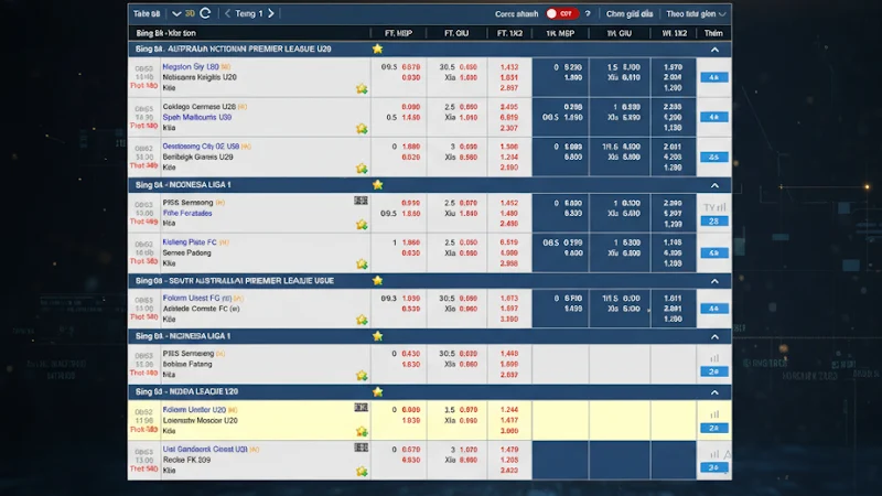 Mẹo đặt cược live betting trong trận đấu bóng đá - Tổng kết